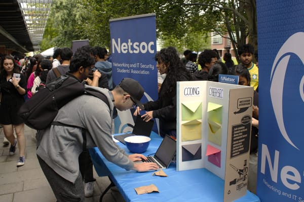Netsoc at the Getting Involved Fair
