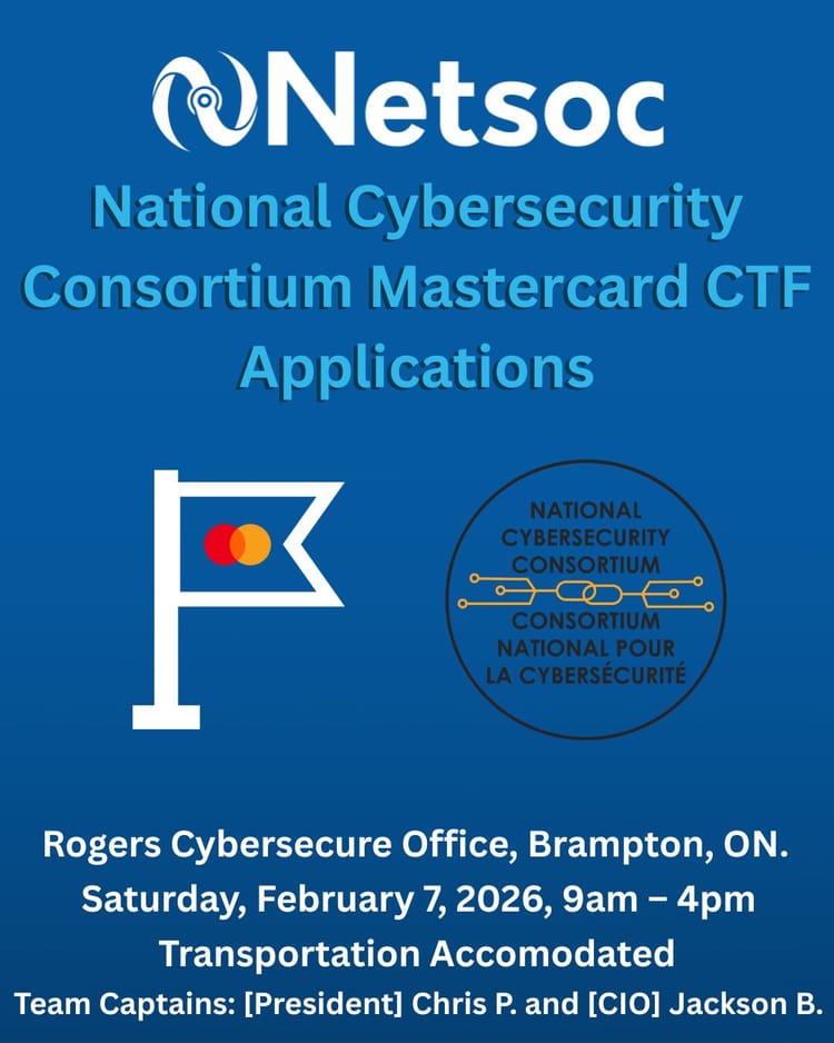 National Cybersecurity Consortium Mastercard CTF Applications